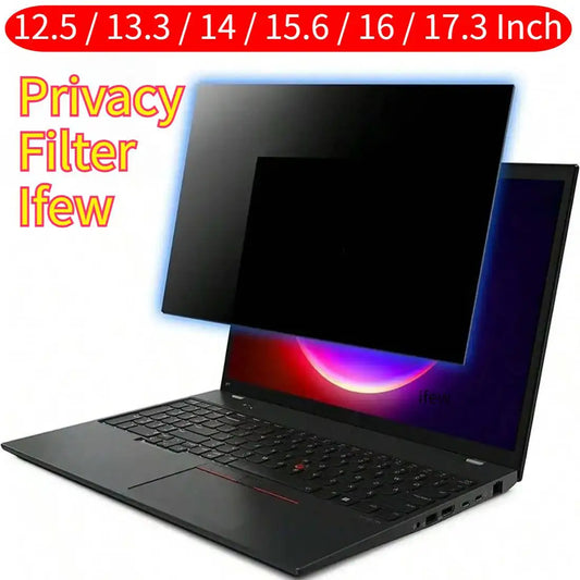 Filtre Écran Confidentialité Laptop – Anti-Espion 12.5" à 17.3"