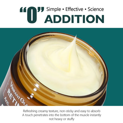 Crème Visage au Rétinol Anti-Âge – Hydratante & Raffermissante