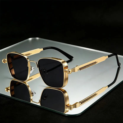 Lunettes de Soleil Polarisées Style Punk – Homme & Femme
