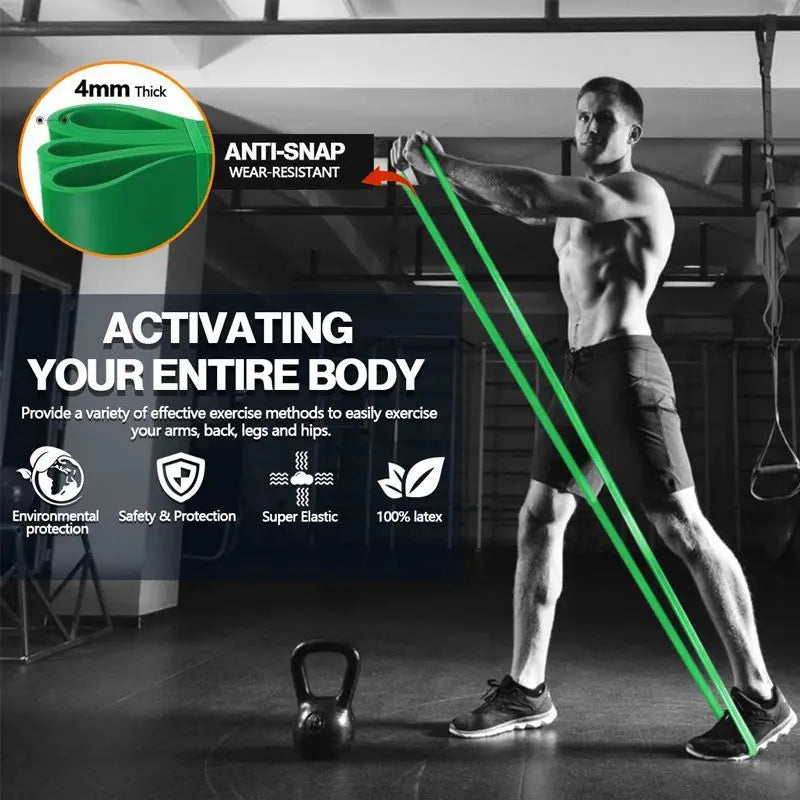 Bande de Résistance Fitness 20-230 lbs – Yoga & Musculation