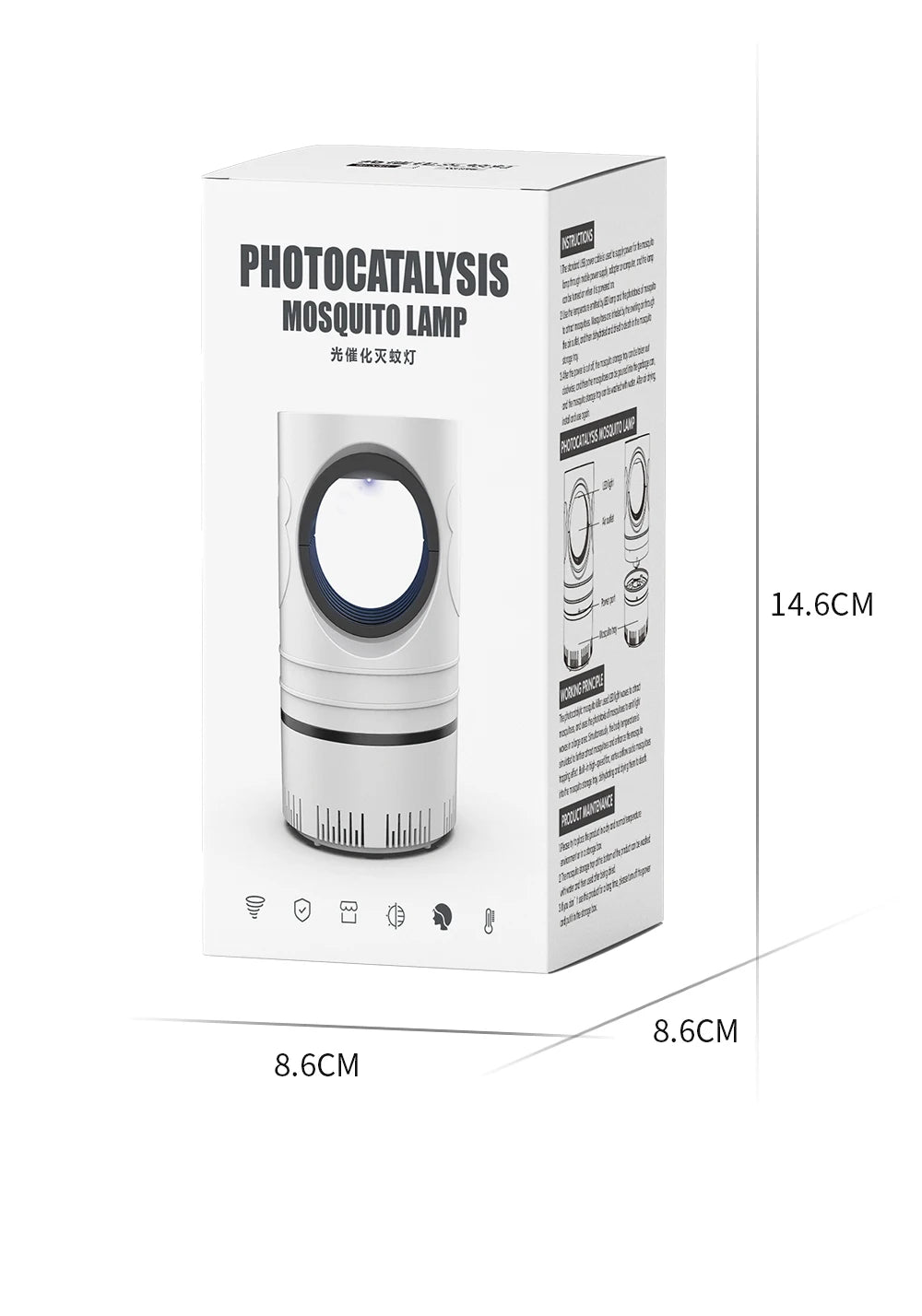 Lampe Anti-Moustiques Électrique LED – USB