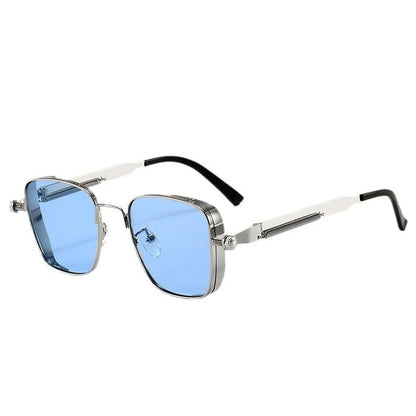 Lunettes Steampunk Vintage Carrées – Homme & Femme