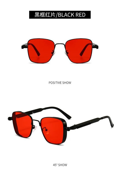 Lunettes de Soleil Polarisées Style Punk – Homme & Femme