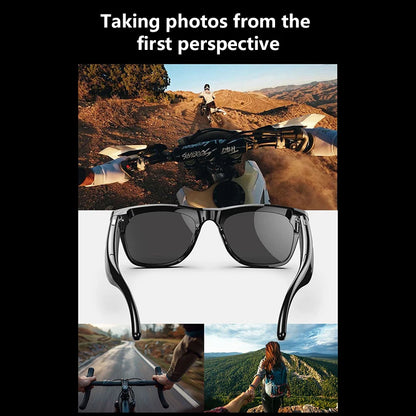 Lunettes Connectées IA 4K Ultra – Caméra, Traduction & Appels