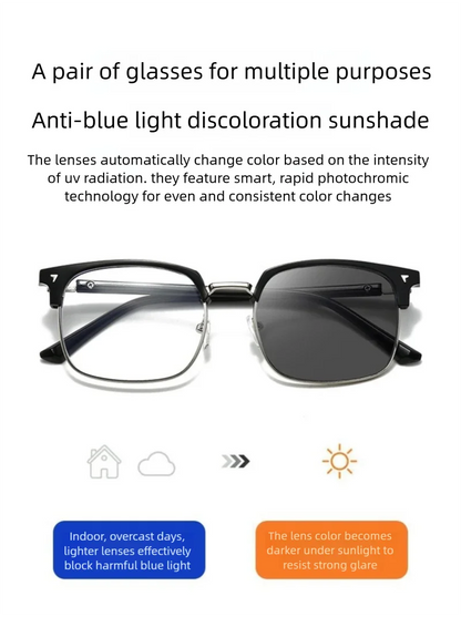Lunettes de Lecture Anti-Lumière Bleue – Photochromiques