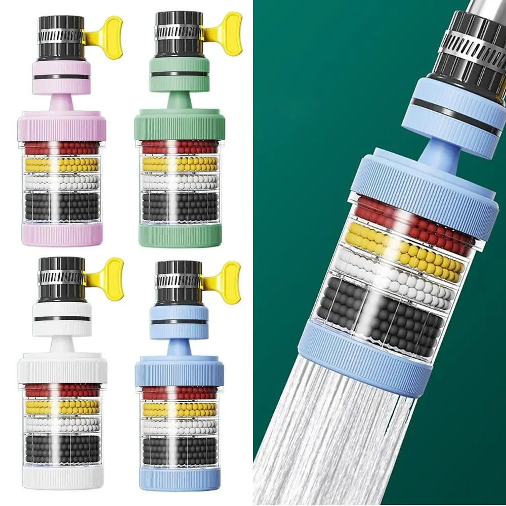 Filtre Robinet Rotatif 360° – 6 Couches de Filtration