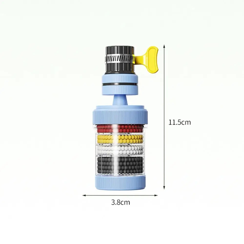Filtre Robinet Rotatif 360° – 6 Couches de Filtration
