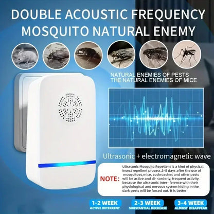 Répulsif Ultrasonique Anti-Nuisibles – Moustiques, Souris & Cafards