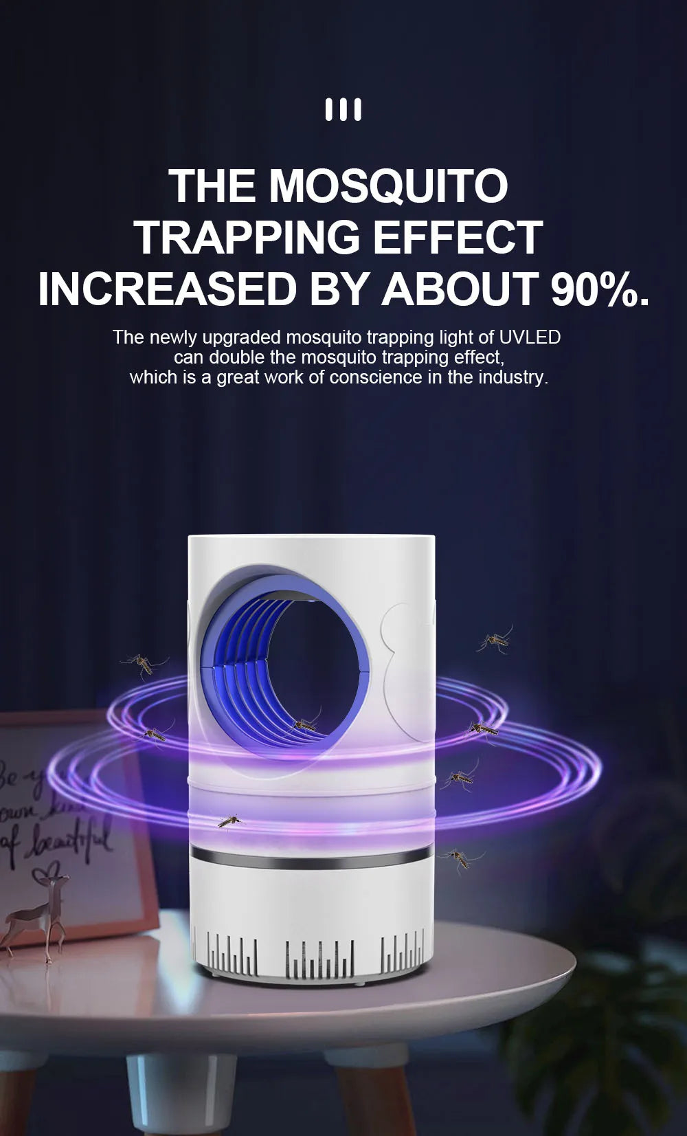 Lampe Anti-Moustiques Électrique LED – USB