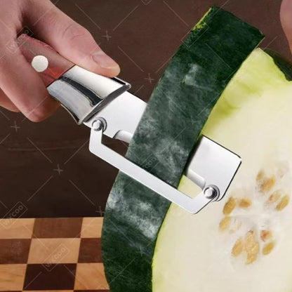Éplucheur Multifonction 2-en-1 – Couteau & Ouvre-bouteille