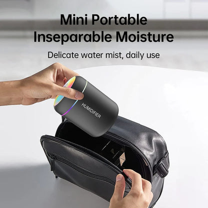 Mini Humidificateur USB Aromathérapie 180ml – Voiture & Maison