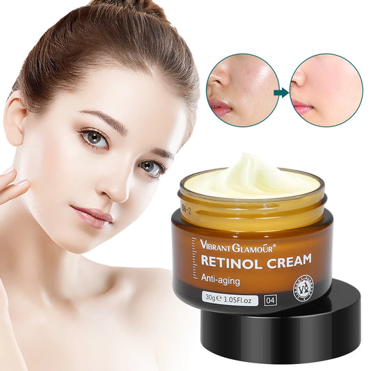 Crème Visage au Rétinol Anti-Âge – Hydratante & Raffermissante