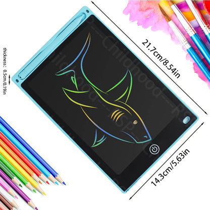 Ardoise Électronique LCD 8.5" – Tablette Dessin Enfants 3-8 ans