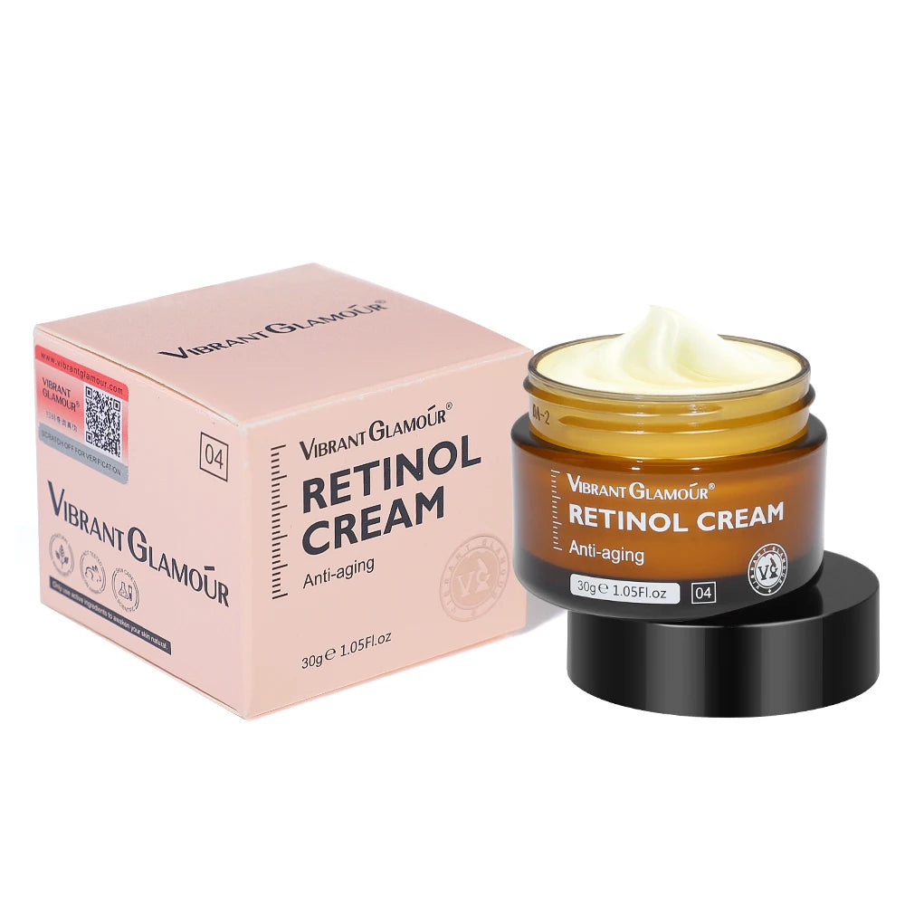 Crème Visage au Rétinol Anti-Âge – Hydratante & Raffermissante
