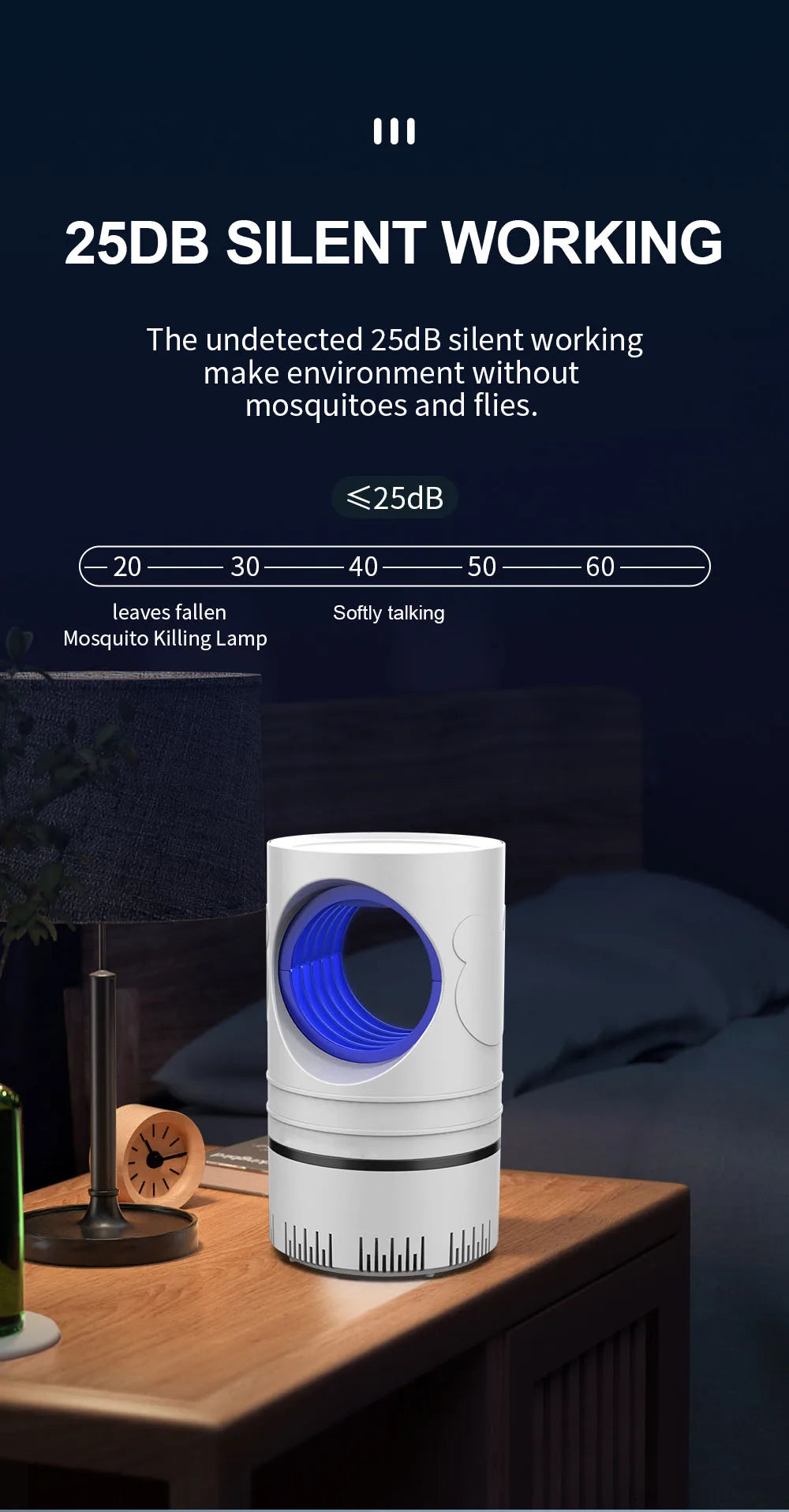 Lampe Anti-Moustiques Électrique LED – USB