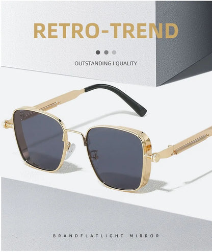 Lunettes de Soleil Polarisées Style Punk – Homme & Femme