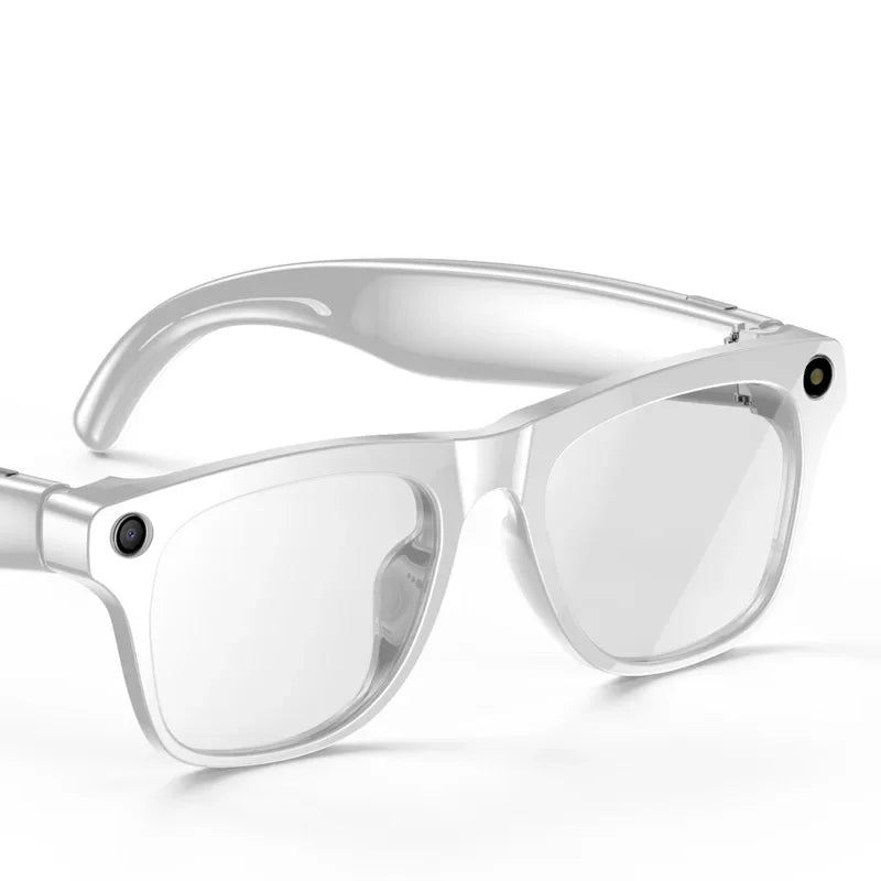 Lunettes Connectées IA 4K Ultra – Caméra, Traduction & Appels