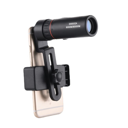 Monocular Telescope Upgrade 2000X24 HD Monoculars for Adults With Phone Adapter Pocket Monoscope Binoculars for Stargazing Gifts